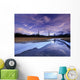 North Saskatchewan River At The Kootenay Plains, Alberta, Canada Wall Mural