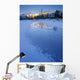 Kootenay Plains And North Saskatchewan River, Alberta, Canada Wall Mural