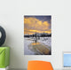 North Saskatchewan River, Kootenay Plains, Alberta, Canada Wall Mural