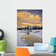North Saskatchewan River, Kootenay Plains, Alberta, Canada Wall Mural