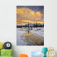 North Saskatchewan River, Kootenay Plains, Alberta, Canada Wall Mural