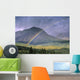 Rainbow Over Willmore Wilderness Park, Alberta, Canada Wall Mural