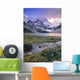 Magog Lake And Mt Assiniboine Wall Mural