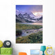 Magog Lake And Mt Assiniboine Wall Mural