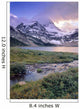 Magog Lake And Mt Assiniboine Wall Mural