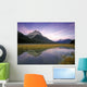 Mount Amery And Mount Athabasca At Rampart Ponds Wall Mural
