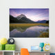 Mount Amery And Mount Athabasca At Rampart Ponds Wall Mural