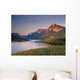 Prince Of Wales Hotel And Middle Waterton Lake Wall Mural