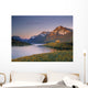 Prince Of Wales Hotel And Middle Waterton Lake Wall Mural