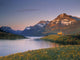 Prince Of Wales Hotel And Middle Waterton Lake Wall Mural