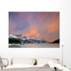 Lake Abraham, Kooteny Plains, Alberta, Canada Wall Mural