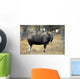 Bull Moose, Peter Lougheed Provincial Park, Alberta, Canada Wall Mural
