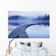 Maligne Lake, Jasper National Park, Alberta, Canada Wall Mural