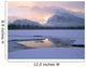 Vermilion Lakes And Mt Rundle, Banff National Park, Alberta, Canada Wall Mural
