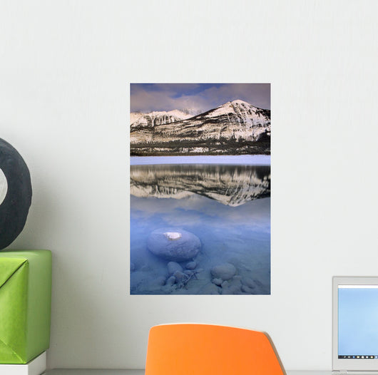 The Colin Range And The Athabasca River Wall Mural