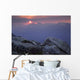 Sunset From Whistler Mountain, Jasper National Park, Alberta, Canada Wall Mural
