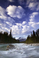 The Ottertail Range And Kicking Horse River Wall Mural