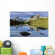 Wiwaxy Peaks And Cathedral Mountain From Opabin Plateau Wall Mural