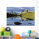 Wiwaxy Peaks And Cathedral Mountain From Opabin Plateau Wall Mural