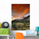 Mt Amery And Dramatic Clouds, Banff National Park, Alberta, Canada Wall Mural