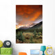 Mt Amery And Dramatic Clouds, Banff National Park, Alberta, Canada Wall Mural