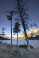 Lake Minnewanka And Mt Inglismaldie Wall Mural