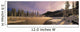 Winter Sunset On Bow River, Banff National Park, Alberta, Canada Wall Mural