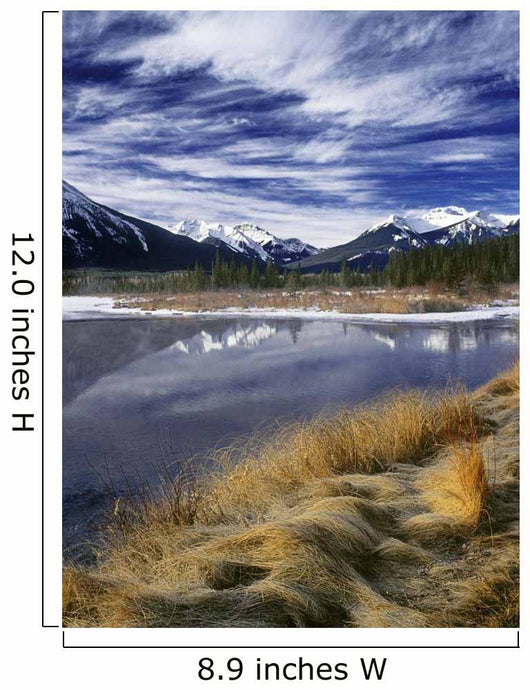 Vermilion Lakes, Banff National Park, Alberta, Canada Wall Mural