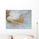Water Lily Leaf In Ice, Boggy Lake, Alberta Wall Mural