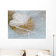 Water Lily Leaf In Ice, Boggy Lake, Alberta Wall Mural