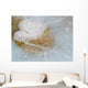 Water Lily Leaf In Ice, Boggy Lake, Alberta Wall Mural