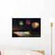 Fireworks Over The American Falls, Niagara Falls, New York, Usa Wall Mural