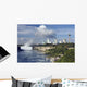 Horseshoe Falls And Skyline, Niagara Falls, Ontario, Canada Wall Mural