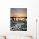 Sunset Over Subarctic Lake Wall Mural