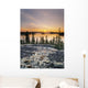 Sunset Over Subarctic Lake Wall Mural
