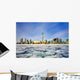 Toronto Skyline In Winter Wall Mural