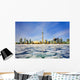 Toronto Skyline In Winter Wall Mural