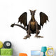 Large Dragon Sitting Wall Decal