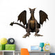 Large Dragon Sitting Wall Decal