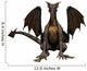 Large Dragon Sitting Wall Decal