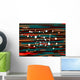 Retro Wall Decal Design 1