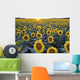 Field Of Sunflowers Wall Mural