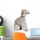 Bedlington Terrier Sitting Wall Decal