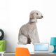 Bedlington Terrier Sitting Wall Decal