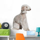 Bedlington Terrier Sitting Wall Decal