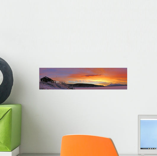 Sunrise Over Teslin Lake, Yukon Wall Mural