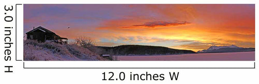 Sunrise Over Teslin Lake, Yukon Wall Mural