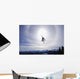 Skier Jumping, Courtenay, Bc Wall Mural