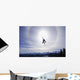 Skier Jumping, Courtenay, Bc Wall Mural