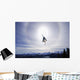 Skier Jumping, Courtenay, Bc Wall Mural